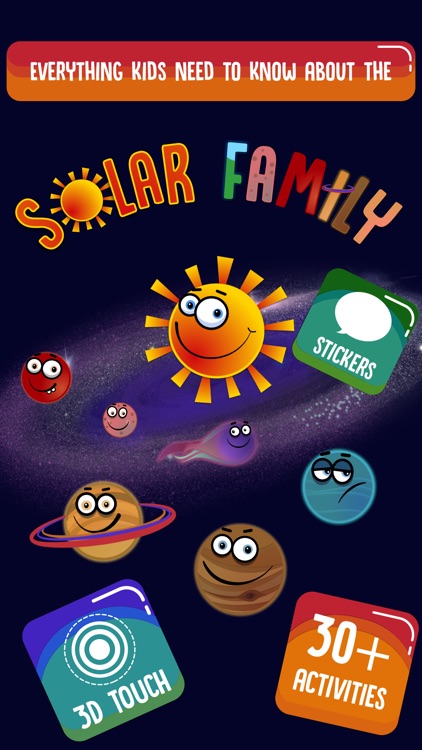 Solar Family: Planets for Kids screenshot-0