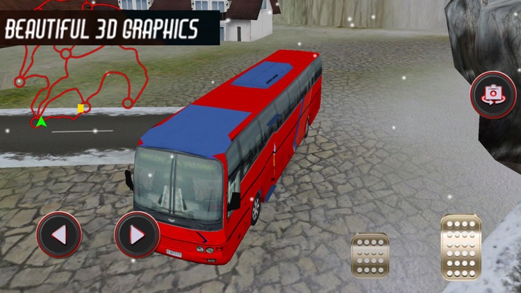 Winter Snow Bus Simulator