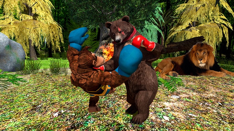 Animal Wrestling In Jungle screenshot-3