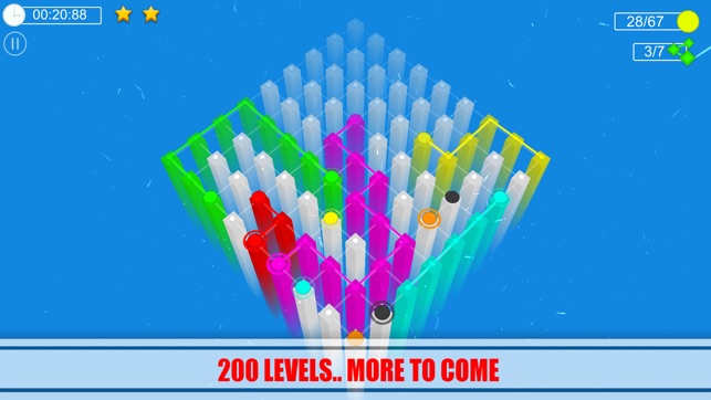 Color Line - Dot Puzzle Game(圖3)-速報App