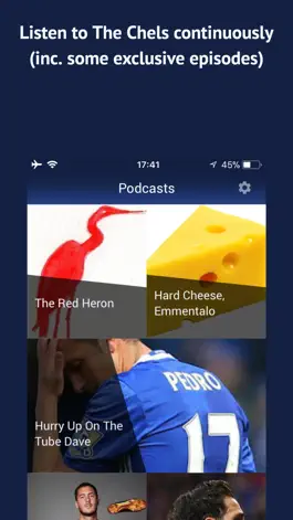 Game screenshot The Chels -Chelsea Podcast App mod apk