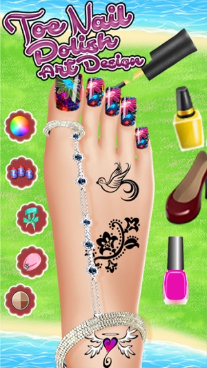 Toe Nail Polish Art Designs(圖4)-速報App