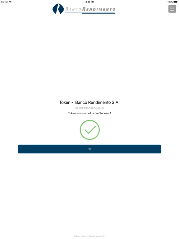 iPad Image of Token Rendimento