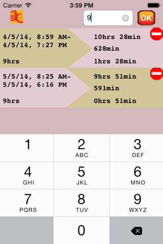 CalcBetwixt: Calculate overtime undertime screenshot 3