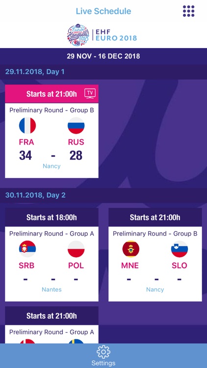 EHF EURO 2018