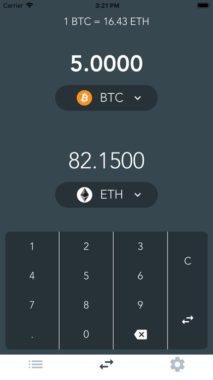 Dawn Crypto Tracker/Converter