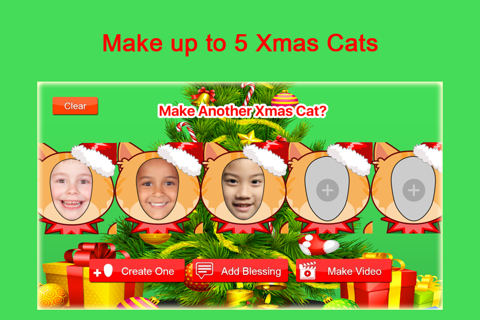 Videomoji Christmas Cats screenshot 2