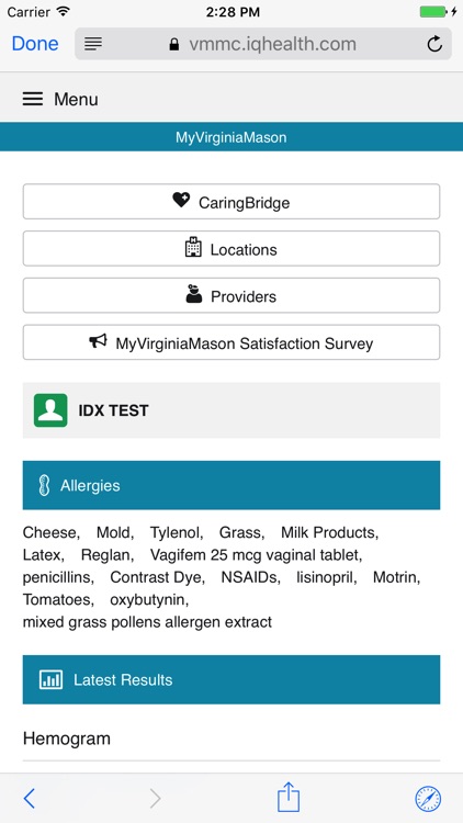 Virginia Mason Mobile screenshot-3