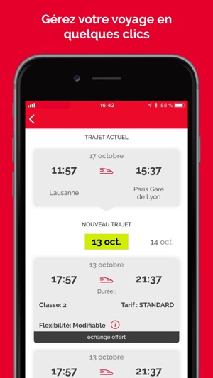 TGV Lyria : horaires & trajets(圖5)-速報App