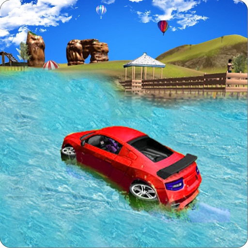 Water Surfer Extreme Car Drive icon