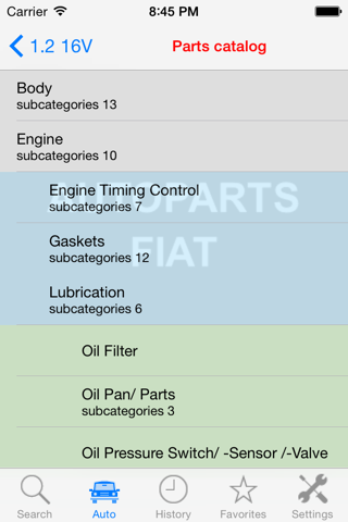 Autoparts for Fiat screenshot 3