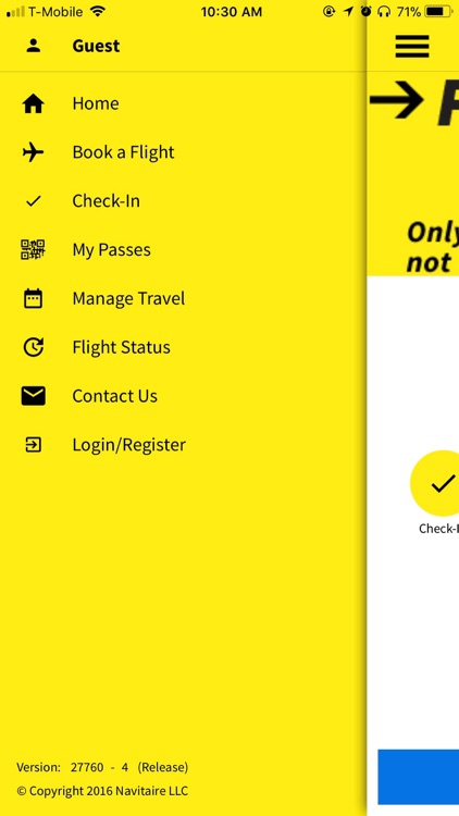 Spirit Airlines Check-in