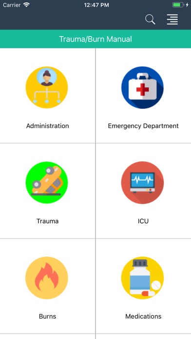 Clinical Protocols screenshot 2