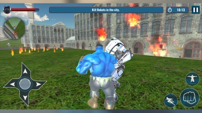 Incredible Ninja Monster - Epic Battle City screenshot 2