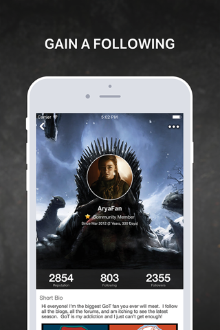 Amino for: Game of Thrones screenshot 3