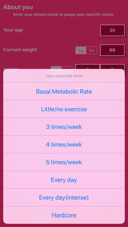 Breastfeeding Caloric Calc