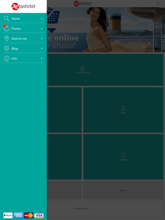 Taoticket - iPad Cruises screenshot-4