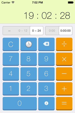 Time Calculator hh:mm:ss screenshot 2