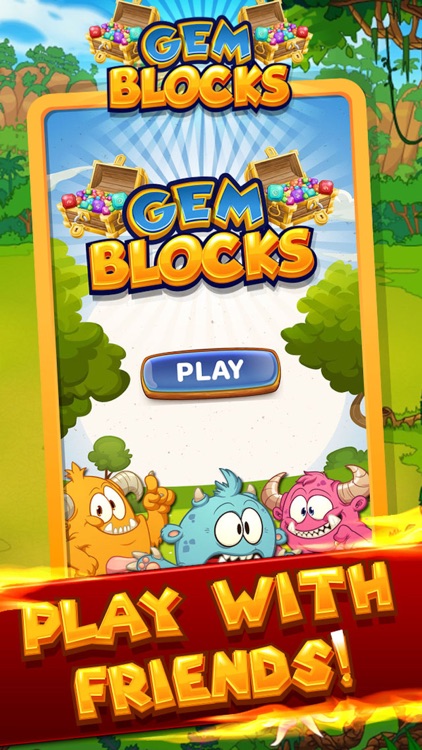 Monster Gems Block Puzzle