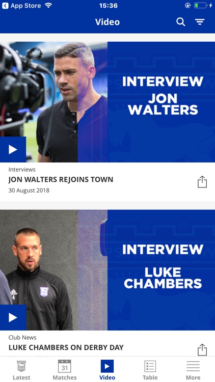 Ipswich Town Official App