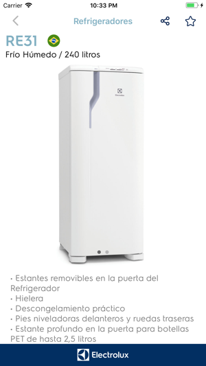 Guía de Productos Electrolux(圖3)-速報App