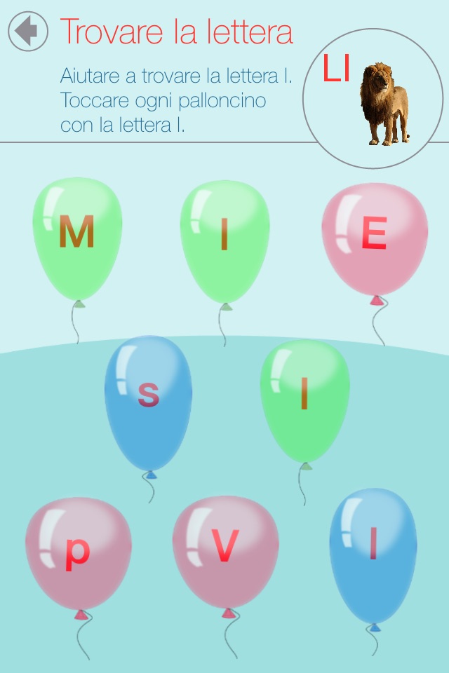 Italian Alphabet Cards screenshot 2