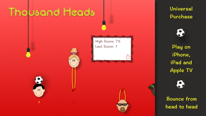How to cancel & delete Thousand Heads Ball Bouncing from iphone & ipad 4