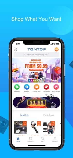 TOMTOP: Coupons, Deals, Promos(圖2)-速報App