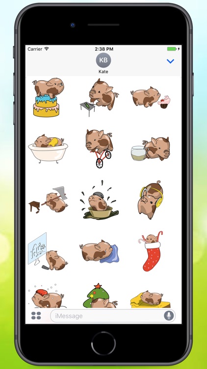 Cute Piggy Pig Stickers