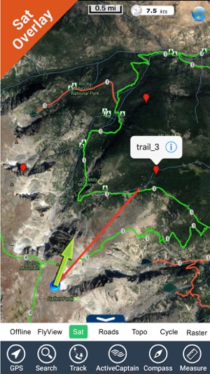 Rocky Mountain National Park gps and outdoor map(圖1)-速報App