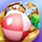 Swipe, drag, and flick to roll Flicky through a series of tricky worlds full of traps and monsters