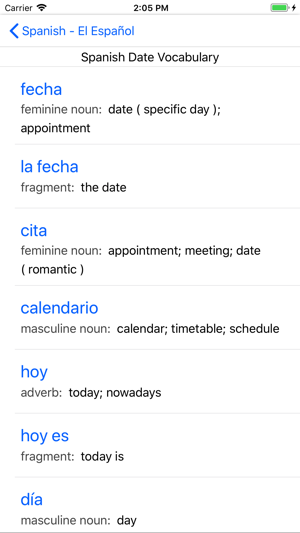 Spanish Language Notes App(圖4)-速報App