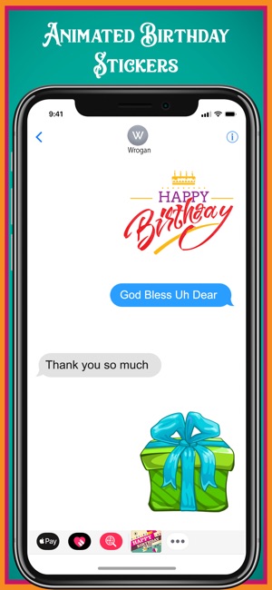 Animated Birthday Sticker Pack(圖4)-速報App