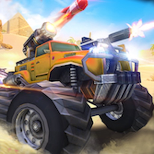 Shooting Jump Car Challenge icon