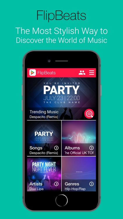 FlipBeats | Best Music App screenshot-0