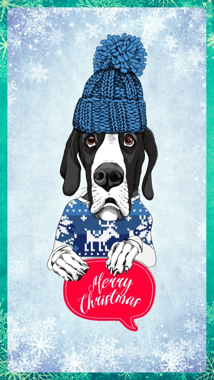 Happy Dog Holiday Cards