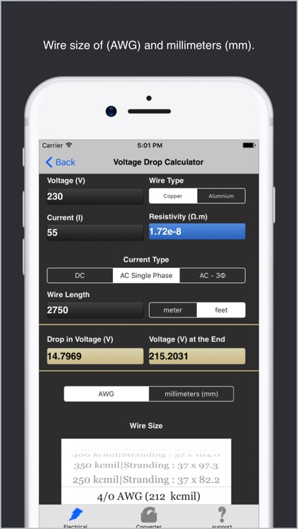 Electrical Calculator