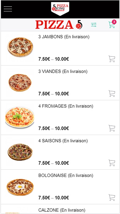 Pizza Cinq L'Authentique screenshot 4