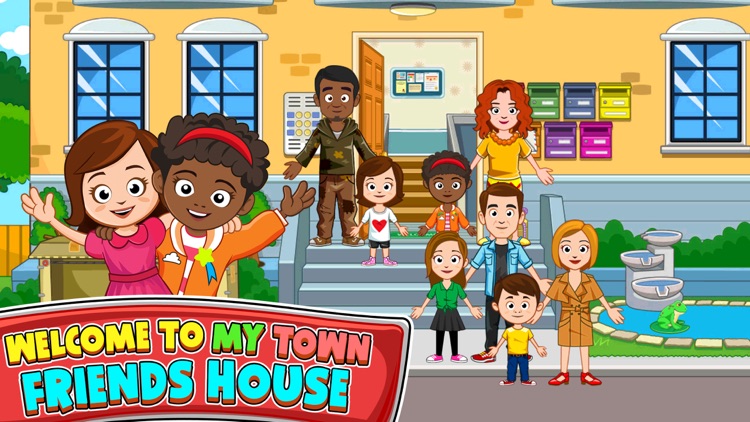 My Town : Best Friends' House screenshot-0