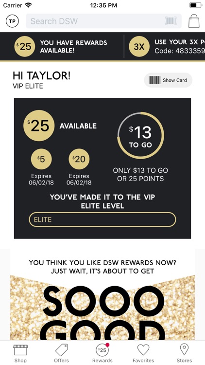 DSW Designer Shoe Warehouse