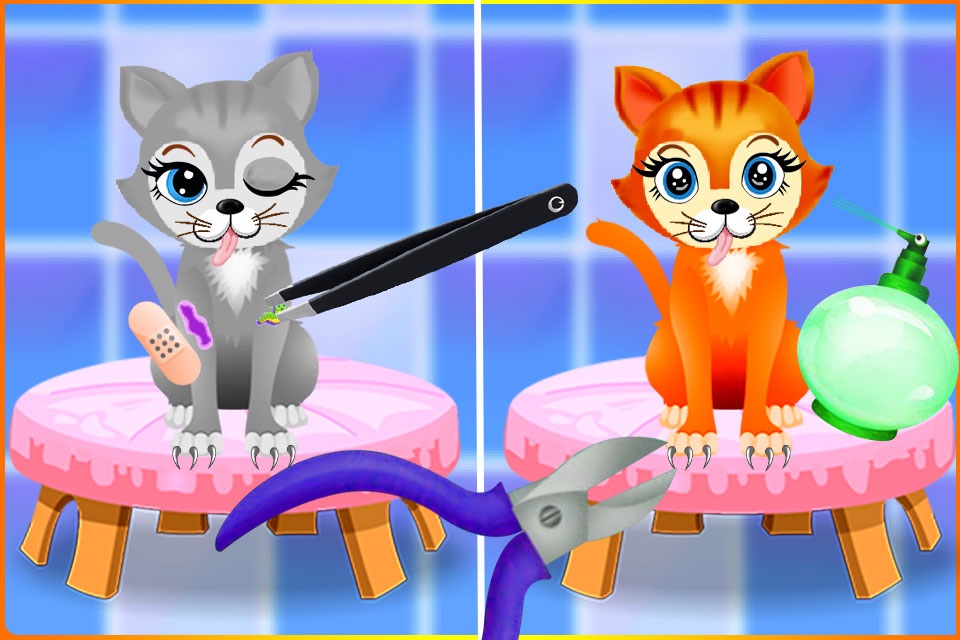 Cat Meow Pet Spa Games for Cat screenshot 3
