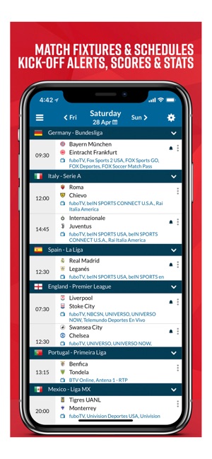 Live Soccer TV: Scores & Stats(圖5)-速報App