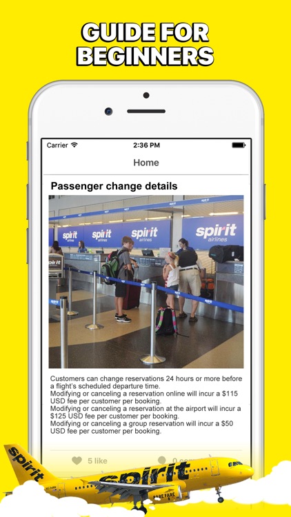 GuideBook for Spirit Airlines screenshot-3