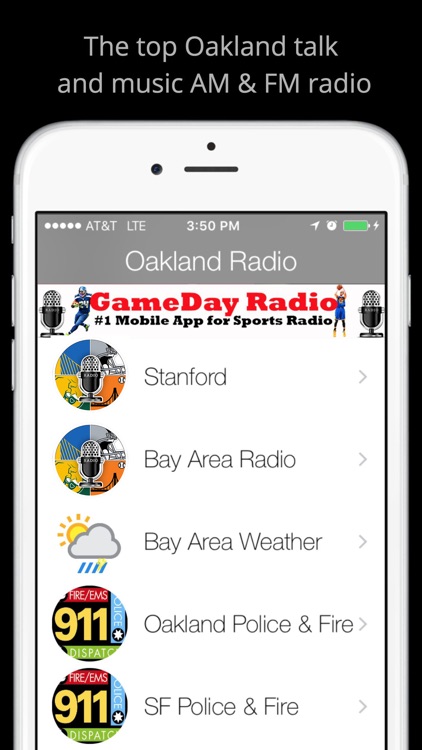 Oakland GameDay Radio - Raiders Warriors A's