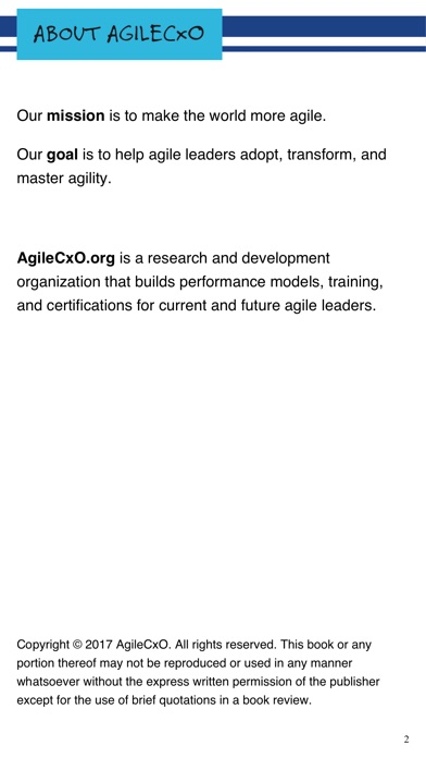 Agile Leadership Checkbook screenshot 2