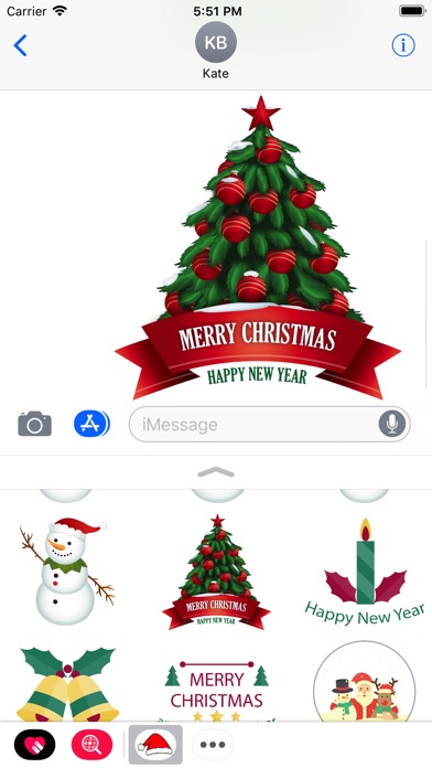 Christmas Stickers with Emojis screenshot 4
