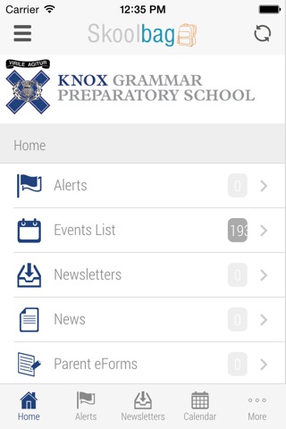 Knox Grammar Prep School - Skoolbag screenshot 2