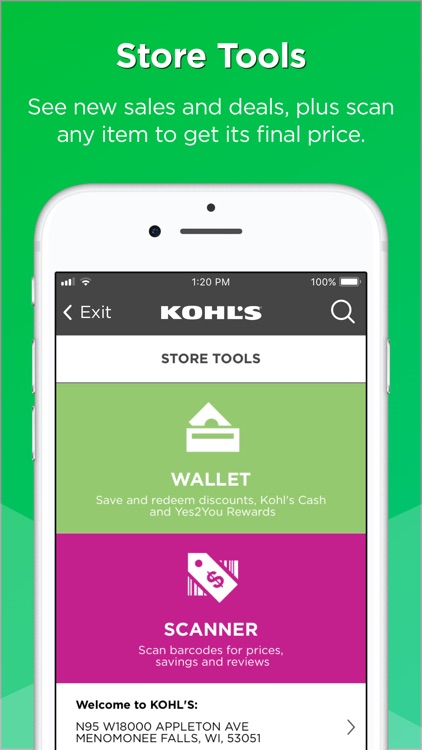 Kohl's: Scan, Shop, Pay & Save