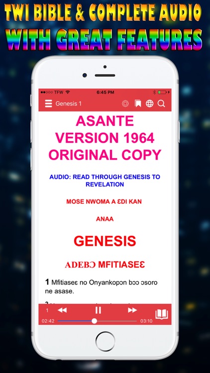 Twi Bible Asante screenshot-0