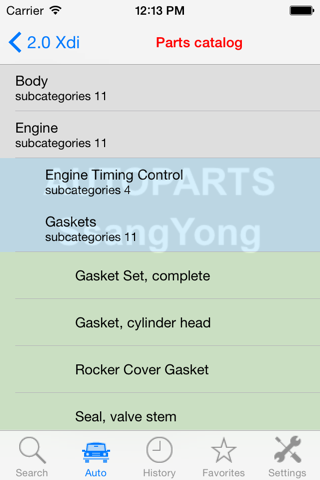 Autoparts for SsangYong screenshot 3